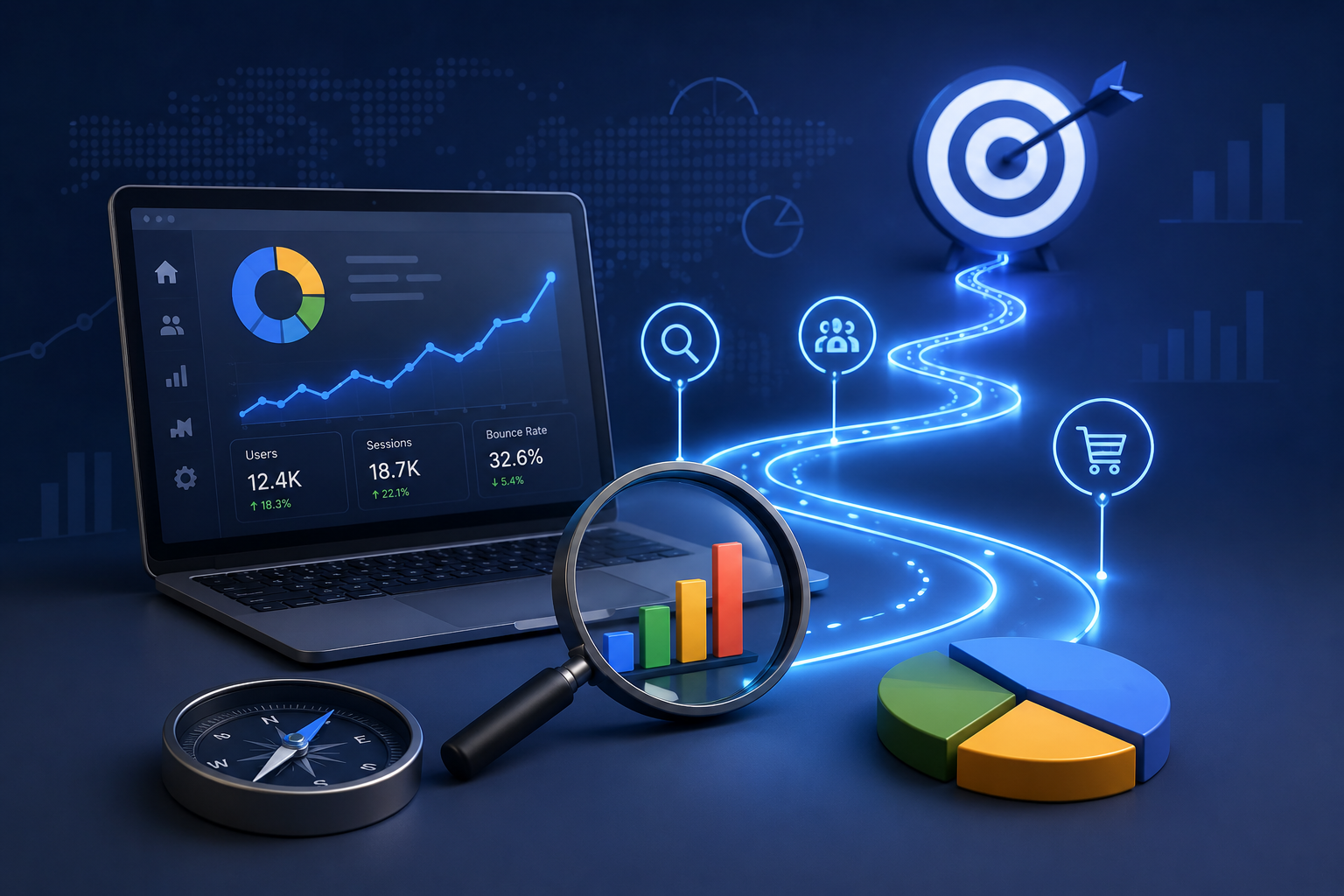 أهمية تحليلات بيانات الموقع (Analytics) لنمو نشاطك التجاري في 2026